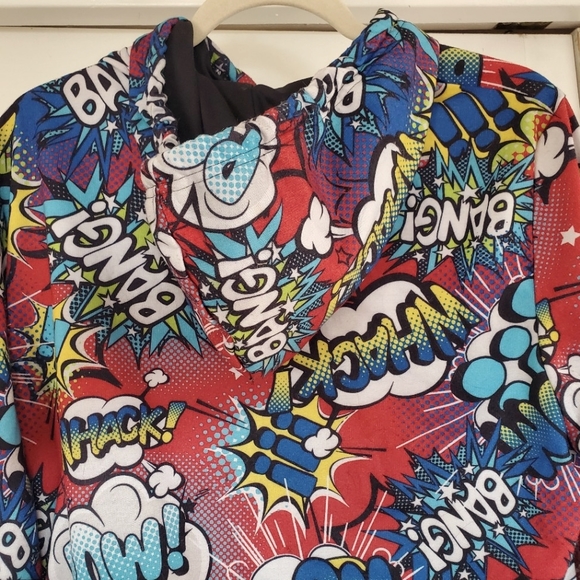 OH SNAP Sweatshirt and Sweatpants Set size S Authentic  Hoodie! Red background - Picture 11 of 13